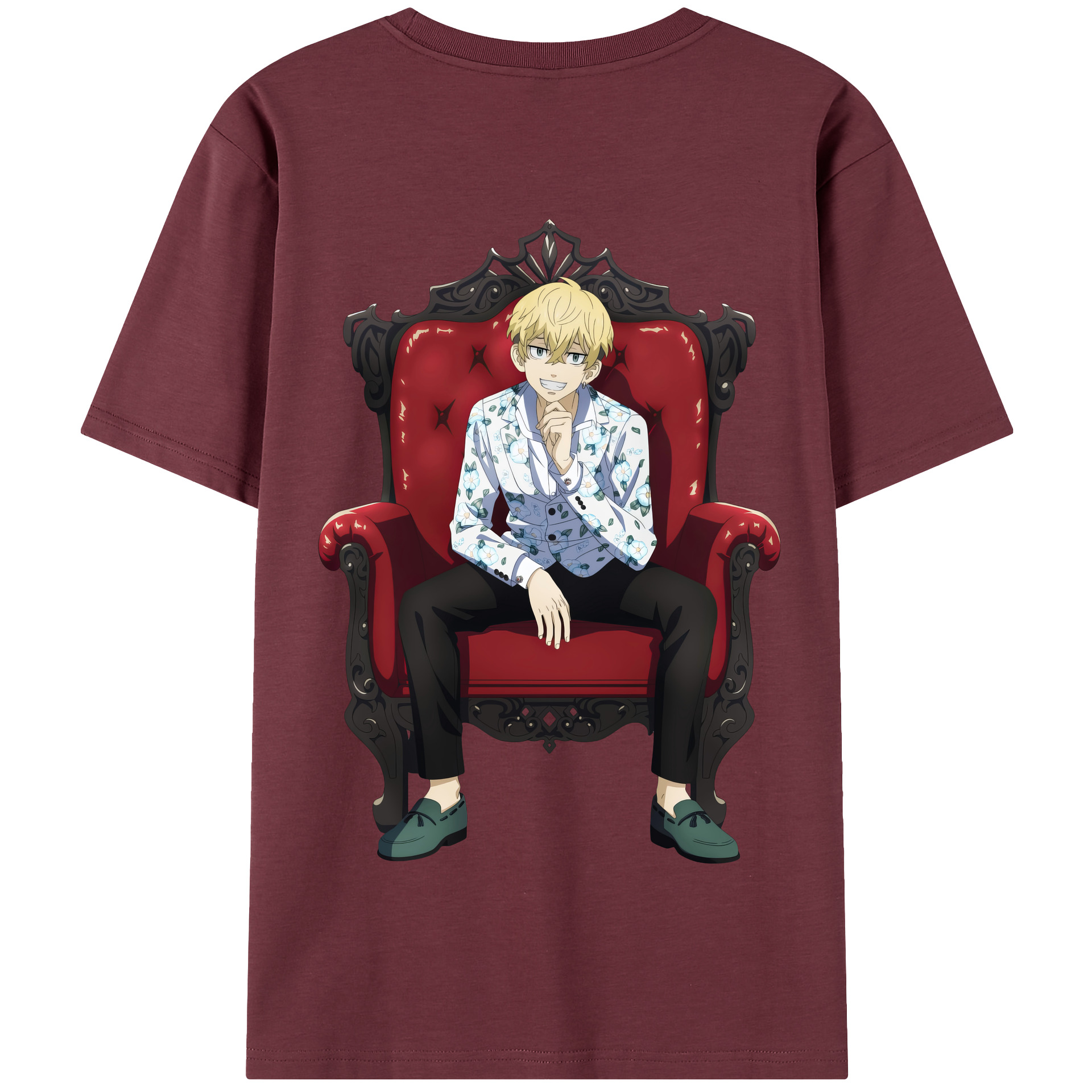 （画像用） 東京リベンジャーズ Tokyo Revengers 綿100％半袖Tシャツ（背面プリント）